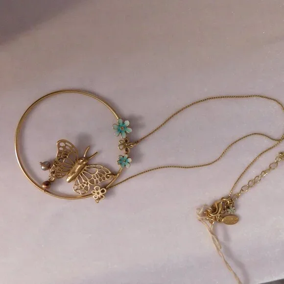 Ladies Pilgrim Butterfly Necklace - Picture 3 of 4